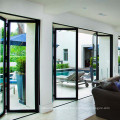 Used storm hurricane proof impact glass balcony folding doors